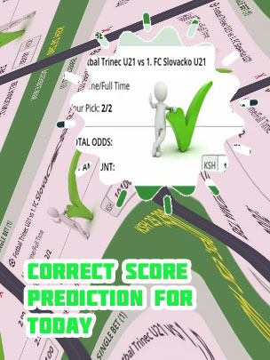 Correct score mybet today