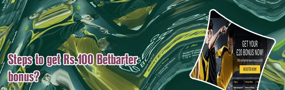 How to use sports bonus on betbarter in India